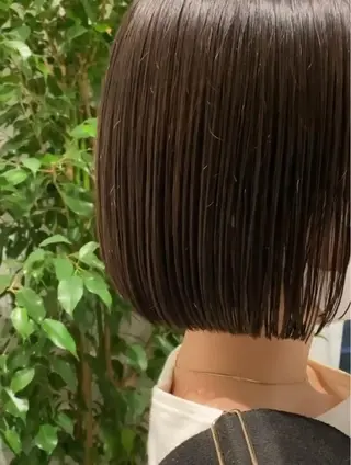 表参道ミディアム レイヤー山岸季生のヘアスタイル