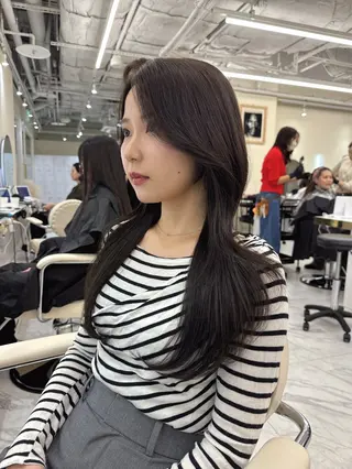 ロング 梅田／韓国ワンホン coco🪽🫧のヘアスタイル