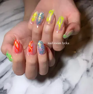 ネイル ﾈｲﾙﾙｰﾑﾘｯｶ 𝐦𝐚𝐲𝐮のネイルデザイン