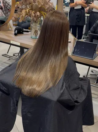 ロング 🐺ིྀ顔周レイヤー /髪質改善🩵aoiのヘアスタイル