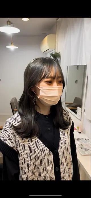 セミロング 市村 香多のヘアスタイル