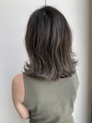ミディアム カラー Beach 代表 KENTAのヘアスタイル