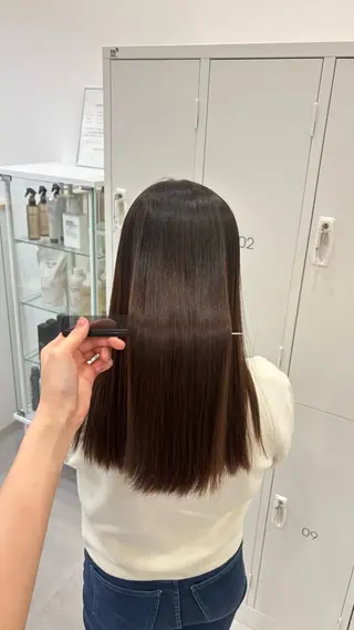 セミロング Agu hair amao 筑後店所属・Agu. / KAEDEのヘアスタイル