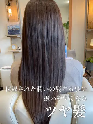 ロング カラー 髪質改善/リラク/ ノザキジュンイチのヘアスタイル