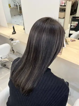 ロング カラー カラー職人 なかもと たつひろのヘアスタイル