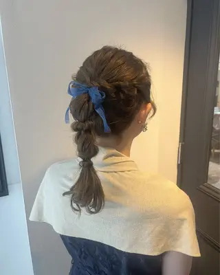 ヘアアレンジ 光本 杏のヘアスタイル