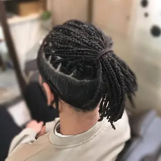 ミディアム 髪に魔法をかける🪄 💖💫編み込みヘアのヘアスタイル