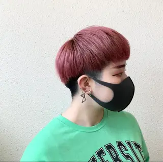 ショート カラー 💈メンズ💈 池田蒼竜のヘアスタイル