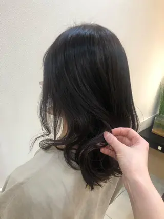 ミディアム カラー リリー /Men's/パーマのヘアスタイル