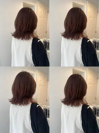 ショート カラー Zina‎ 🤍 AYAのヘアスタイル