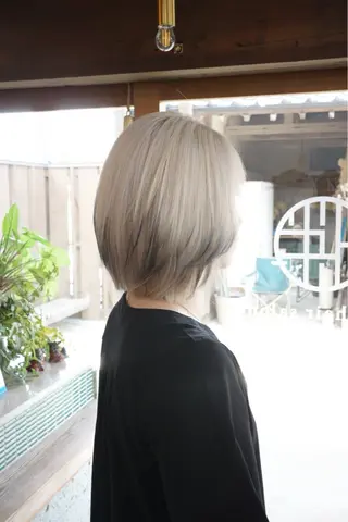 ミディアム カラー Lien hair salon所属・川村 匠のヘアスタイル