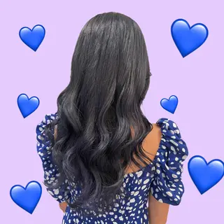 ロング カラー ヘアアレンジ ブリーチ♡メンズ マッシュ♡MIUのヘアスタイル