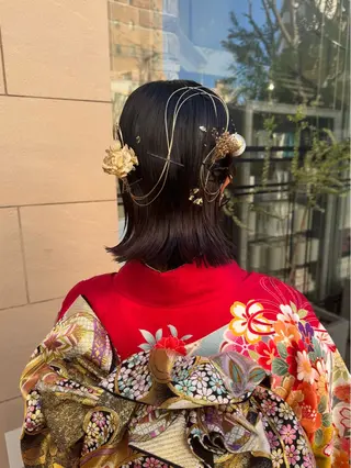 ヘアアレンジ ワンカールで盛れる レイヤー🎀Macoのヘアスタイル