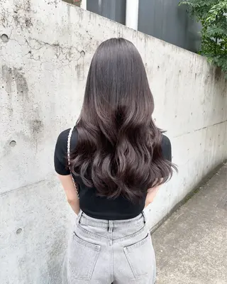 ロング カラー 🔗透明感カラー🔗 エクステ✂️はるちかのヘアスタイル