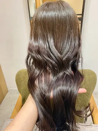 ロング カラー 🎀透明感ナチュラル ガーリー🎀yuhiのヘアスタイル