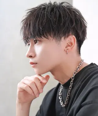 メンズ 尾前 了守のヘアスタイル