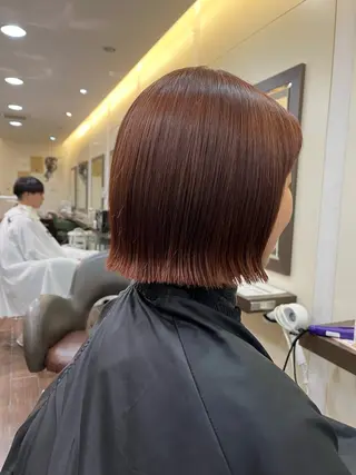 カラー カットパーマ 🌀あさみのヘアスタイル