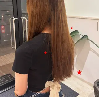 カラー 島崎 夏希のヘアスタイル