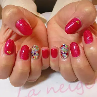 ネイル La neige* yuki 🐩🌙のネイルデザイン