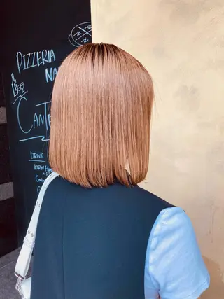 ミディアム 酸性ストレート 🇰🇷しゅうのヘアスタイル