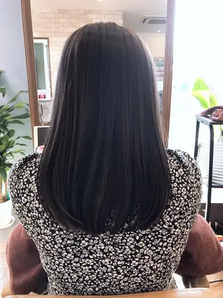 ミディアム 韓国ヘア🇰🇷髪質 改善たけるのヘアスタイル