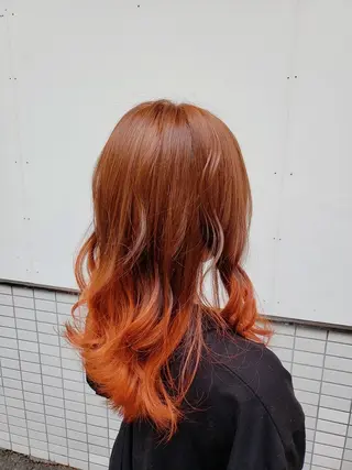 ロング カラー 透明感カラー 田中 有乃のヘアスタイル