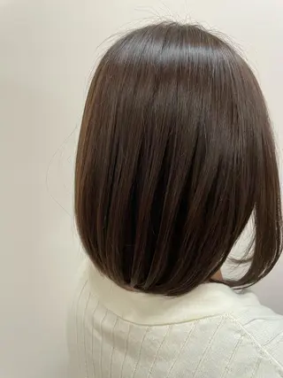 ミディアム 岡本 拡夢のヘアスタイル