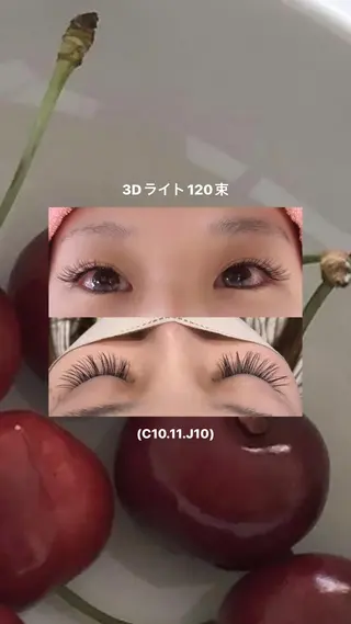 マツエク・マツパ As nail sakuraのマツエク・マツパデザイン
