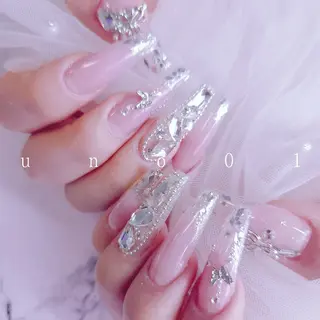 ネイル 梅田🦄中崎町🩵 u n o 0 1のネイルデザイン