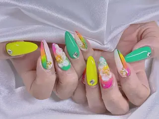 ネイル 長さだし専門店 M2　rikaのネイルデザイン