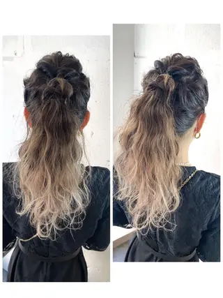 ロング ショート✨ボブ✨代表 新田見美仁のヘアスタイル