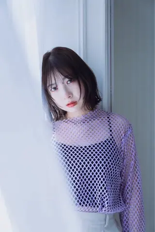 ショート ボブ/レイヤー/ ダブルカラー/みのりのヘアスタイル