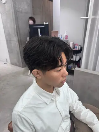 ミディアム tomoメンズ特化 /パーマ/カットのヘアスタイル