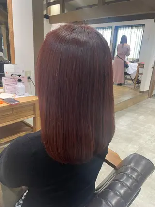 ミディアム 木村 真知子のヘアスタイル