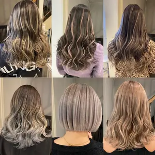 カラー 🌈評価No.1🌈 艶髪カラー❌エクステのヘアスタイル
