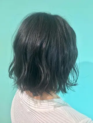 ミディアム カラー 高橋友里亜 /フリーランスのヘアスタイル