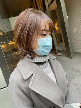 ミディアム 千崎 聖太のヘアスタイル