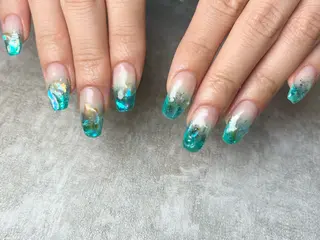 ネイル Queennail 北堀江Yumiのネイルデザイン