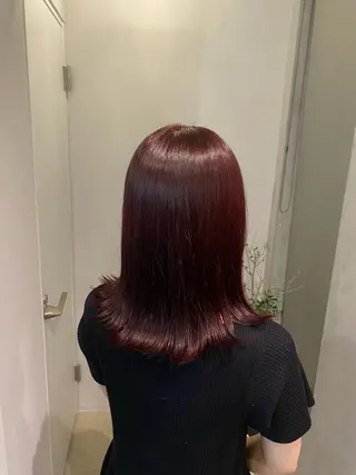 カラー 宮島 華湖のヘアスタイル