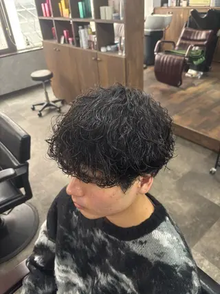 パーマ メンズ 👑錦糸町/毛流れ パーマ特化/NORIのヘアスタイル