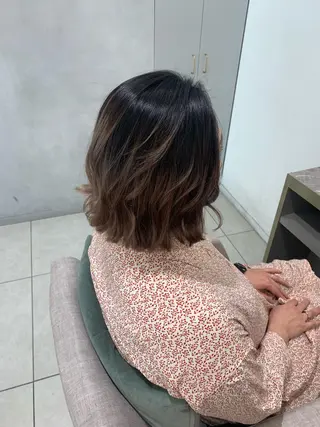 ミディアム カラー stylist N0Nのヘアスタイル