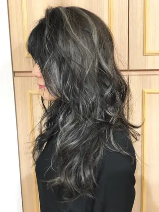 ロング カラー ヘアアレンジ 🌼圧倒的な口コミ数 BRAVE柏東口のヘアスタイル