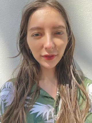 ミディアム 森貴裕/ベージュ/ パーマ/オリーブのヘアスタイル