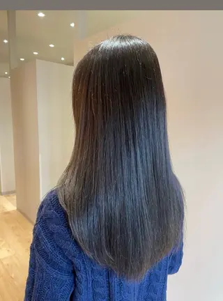 カラー 中島愛佳🐥⸒⸒ 縮毛矯正/艶髪カラーのヘアスタイル