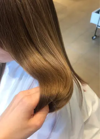 ロング 当日OK◎艶カラー /木下ゆりえ🌸のヘアスタイル