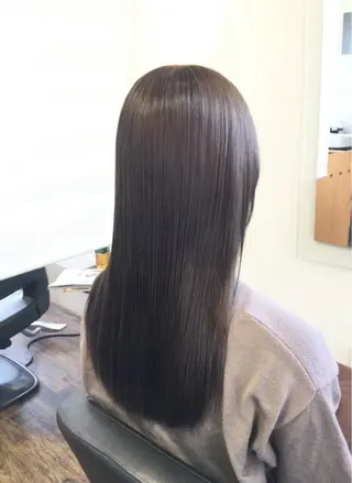 ロング カラー 千葉 かえでのヘアスタイル