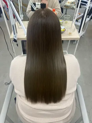 ロング 前橋 姫奈のヘアスタイル