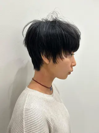 ショート 💛🤍U too e’s 鎌倉🧸のヘアスタイル