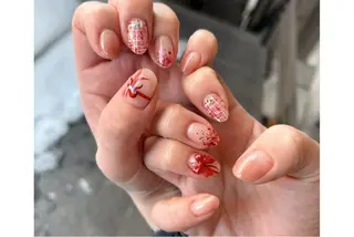 ネイル 長谷川 奈緒美のネイルデザイン