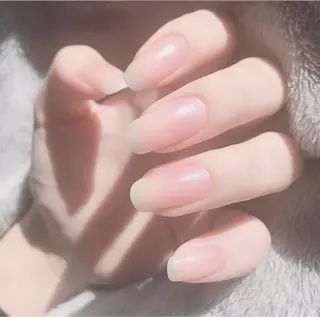ネイル 🎀うかん 🎀チップ長さ出しのネイルデザイン